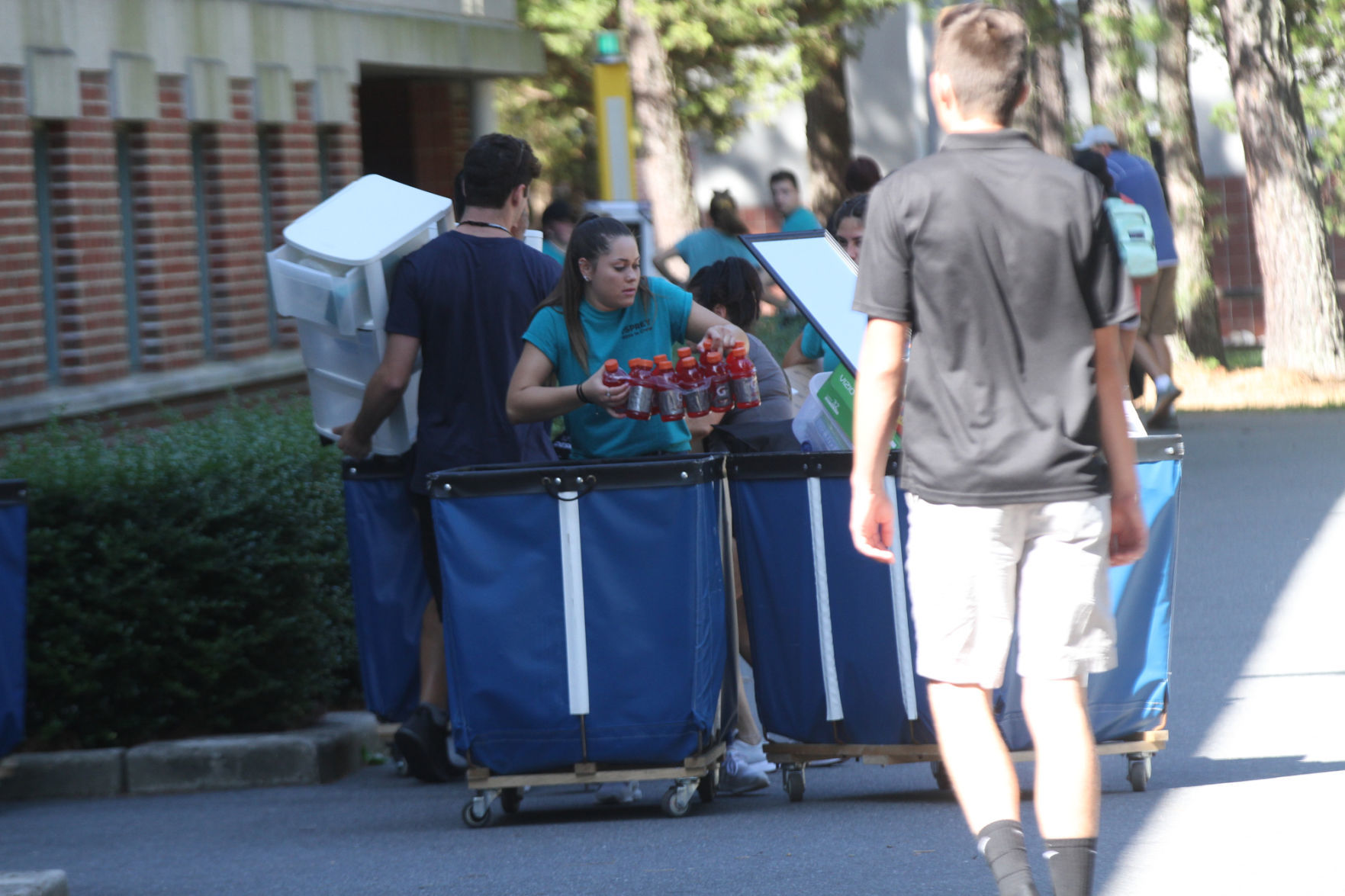 Stockton move in day